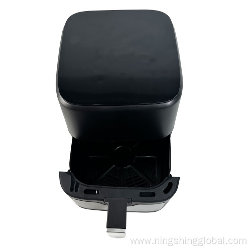 Modern Air Fryer with Visible Window and Touch Control